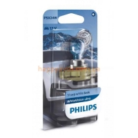 Лампа галогенная Philips PSX24W WhiteVision ultra +60% 55W 12V (3300K) B1 12276WVUB1